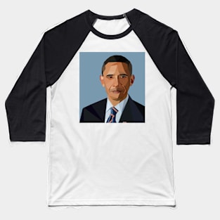 Geometric Obama Baseball T-Shirt